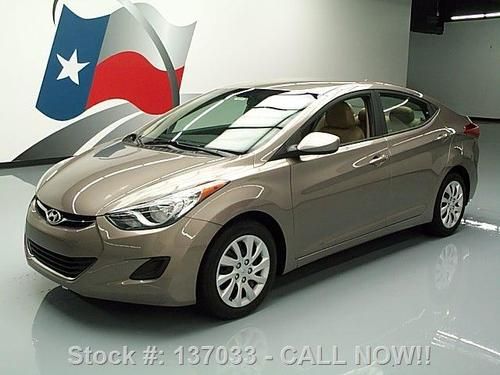 2012 hyundai elantra gls auto cruise ctrl cd audio 34k texas direct auto