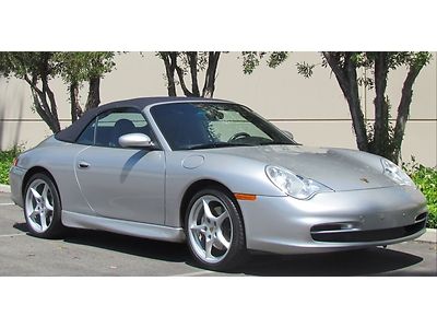 2002 porsche 911 carrera 4 cabriolet low miles must sell clean