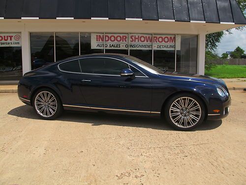 2010 bentley continental gt speed coupe 2-door 6.0l