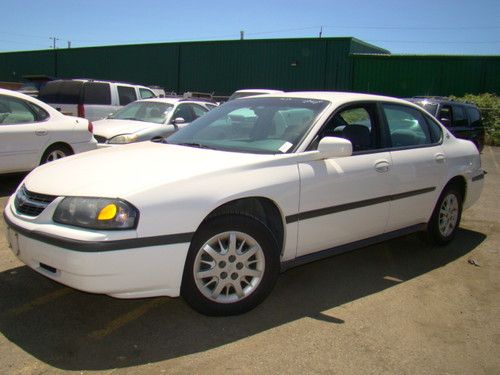 2003 chevrolet impala 4 door sedan