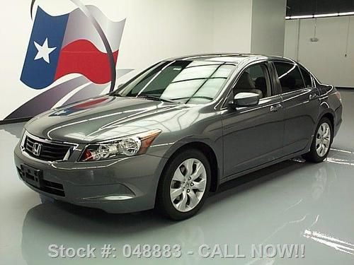 2008 honda accord ex-l sedan sunroof htd leather 53k mi texas direct auto