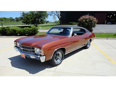 1971 chevelle malibu hardtop very original 31k miles