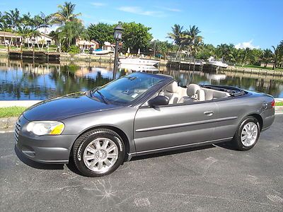 04 chrysler sebring convt*low reserve*cold ac*runs&amp;looks great*clean carfax*fla