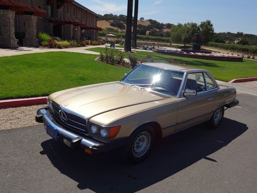 1985 MERCEDES 380SL CONVERTIBLE CALIFORNIA CAR NO RUST EXCELLENT, image 3