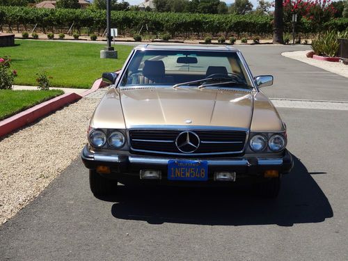 1985 MERCEDES 380SL CONVERTIBLE CALIFORNIA CAR NO RUST EXCELLENT, image 13