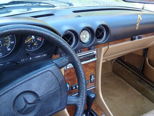 1985 MERCEDES 380SL CONVERTIBLE CALIFORNIA CAR NO RUST EXCELLENT, image 15