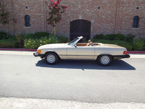 1985 MERCEDES 380SL CONVERTIBLE CALIFORNIA CAR NO RUST EXCELLENT, image 16