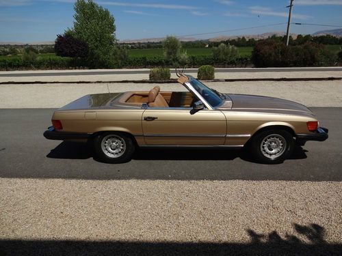 1985 MERCEDES 380SL CONVERTIBLE CALIFORNIA CAR NO RUST EXCELLENT, image 17