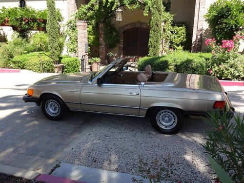 1985 MERCEDES 380SL CONVERTIBLE CALIFORNIA CAR NO RUST EXCELLENT, image 20