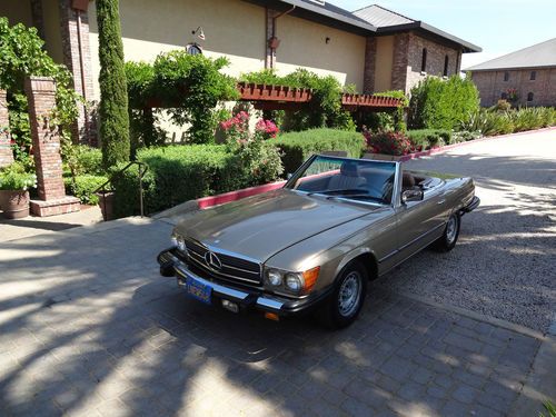 1985 MERCEDES 380SL CONVERTIBLE CALIFORNIA CAR NO RUST EXCELLENT, image 23