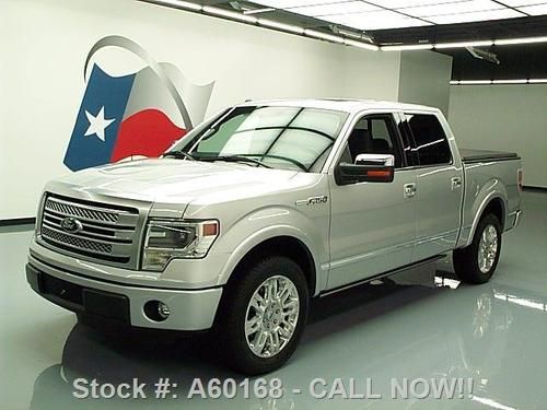 2013 ford f-150 platinum crew sunroof nav rear cam 12k texas direct auto