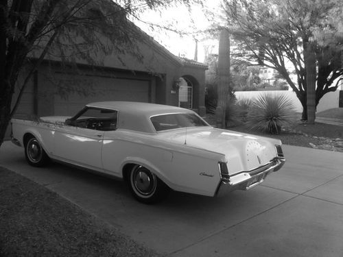 1970 lincoln mark iii vintage classic car off white antique