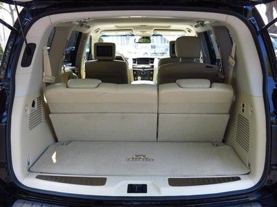 2012 Infiniti QX56 Deluxe Touring Package Cooled Seats Rear DVD Sunroof, Navi, image 8