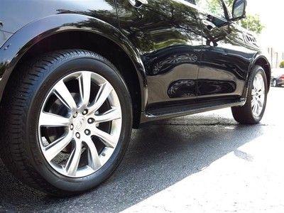 2012 Infiniti QX56 Deluxe Touring Package Cooled Seats Rear DVD Sunroof, Navi, image 9