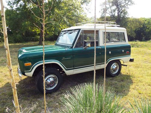 1975 FORD BRONCO RANGER, ORIGINAL SURVIVOR, 302, AUTO, AC, UNCUT AND CLEAN, image 2