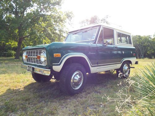 1975 FORD BRONCO RANGER, ORIGINAL SURVIVOR, 302, AUTO, AC, UNCUT AND CLEAN, image 3