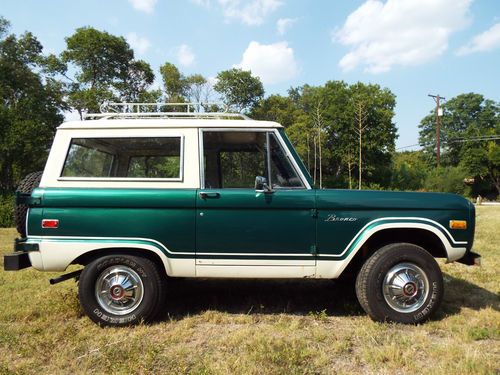 1975 FORD BRONCO RANGER, ORIGINAL SURVIVOR, 302, AUTO, AC, UNCUT AND CLEAN, image 4