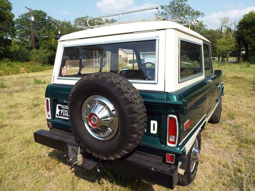 1975 FORD BRONCO RANGER, ORIGINAL SURVIVOR, 302, AUTO, AC, UNCUT AND CLEAN, image 5