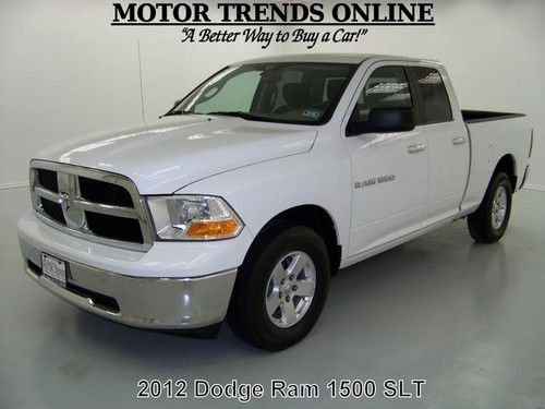 2012 dodge ram 1500 quad cab slt 4.7 v8 bedliner cruise media input 41k