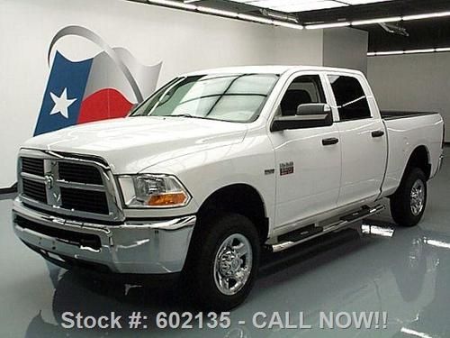 2011 dodge ram 2500 4x4 crew hemi 6-pass side steps 59k texas direct auto