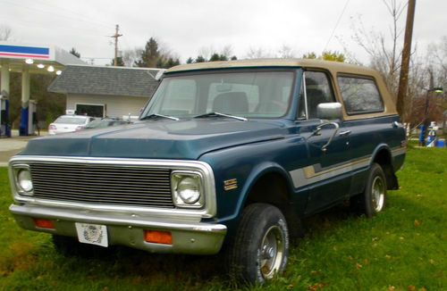 1971 chevrolet blazer base sport utility 2-door 5.7l