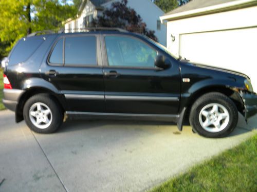 1999 mercedes benz ml320 suv awd low miles cheap no reserve