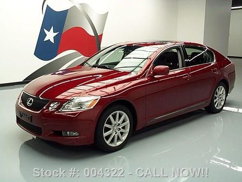 2006 lexus gs300 awd/4x4 sunroof nav rear cam 49k miles texas direct auto