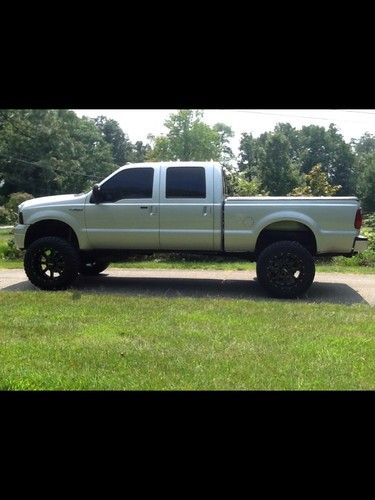 2006 ford f350 xlt 4x4 diesel low miles one owner custom superduty