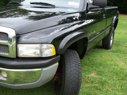 2001 Dodge Ram 1500 4x4 Reg. Cab 8ft. Bed Black Nice Like Sport !, US $4,200.00, image 3