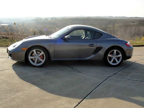 2006 Porsche Cayman S, 7837 Miles, Full Leather, Sports Seats PASM Like New!, image 3