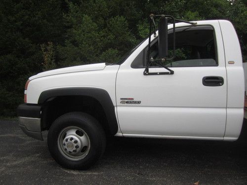 2005 CHEVY C3500 DUALLY CAB & CHASIS UTILITY WELDER BODY DIESEL DUMP TRUCK READY, US $10,750.00, image 6