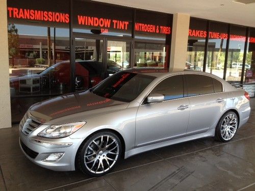 2012 hyundai genesis loaded low miles 1-owner $ 10k in upgrades must see