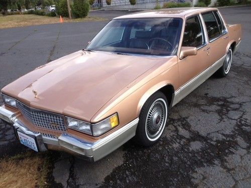 1990 cadillac deville base sedan 4-door 4.5l