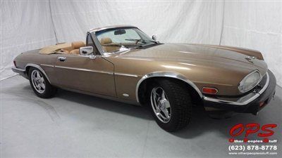 1987 jaguar xjs - low miles, v12, convertible, leather, custom wheels &amp; more!