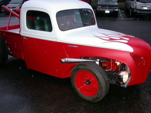 1940 ford pickup hotrod ratrod custom  ratrod tow truck