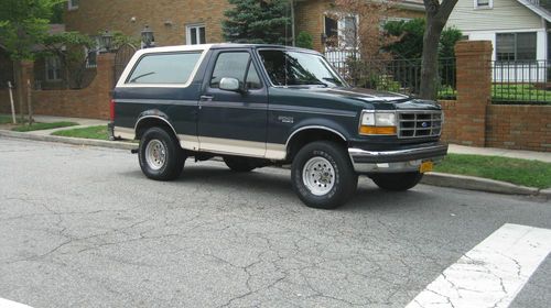 1993 eddie bauer bronco 4 x 4