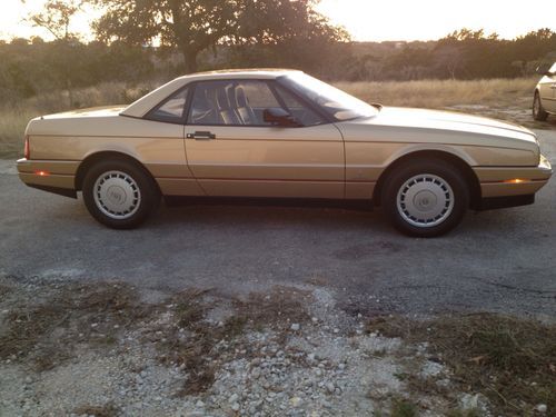 1987 Cadillac Allante Base Convertible 2-Door 4.1L UNDER 14,000 ORIG MILES, image 5