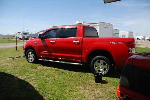 Bright Red ToyotaTundra Crew Max TRD 4x4 Off Road Super Clean Truck,, US $29,450.00, image 2