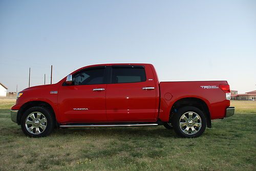 Bright Red ToyotaTundra Crew Max TRD 4x4 Off Road Super Clean Truck,, US $29,450.00, image 18