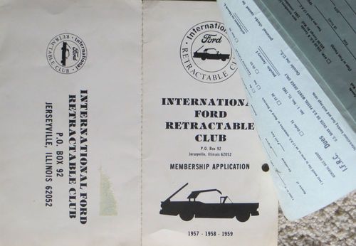 1959 Ford Fairlane 500 Skyliner (Retractable Hardtop convertible) not Galaxie, US $6,500.00, image 24