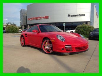 2009 porsche 911 turbo coupe tiptronic 17k mi. bose prk ast 6yr/100k mi. wrnty