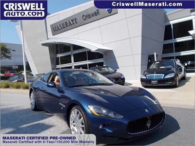 Certified low miles granturismo coupe nav leather blu oceano