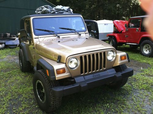 1999 jeep wrangler se sport utility 2-door 2.5l