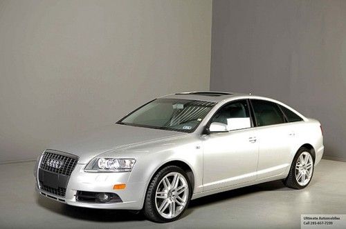 2008 audi a6 4.2l quattro v8 nav awd sunroof xenons heatseats leather bose ipod