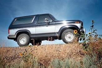 1985 ford bronco xlt sport utility 2-door 5.8l