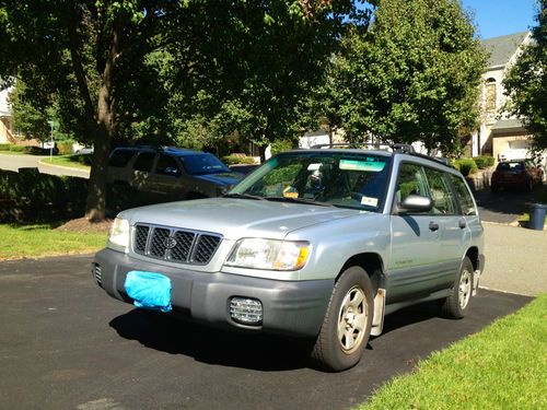 2002 subraru forester l wagon 5-door 2.5l silver 104kmiles 1familyowner