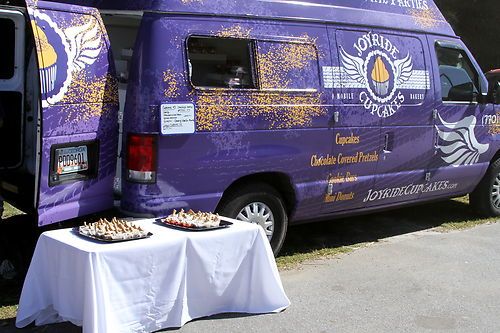 Cupcake conversion food truck and business name