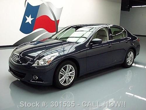 2013 infiniti g37 journey sedan rear cam htd seats 14k texas direct auto