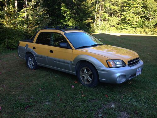 2003 subaru baja 5 speed