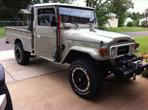 1980 toyota land cruiser fj45 single cab pickup 2-door 4.2l (landcruiser)